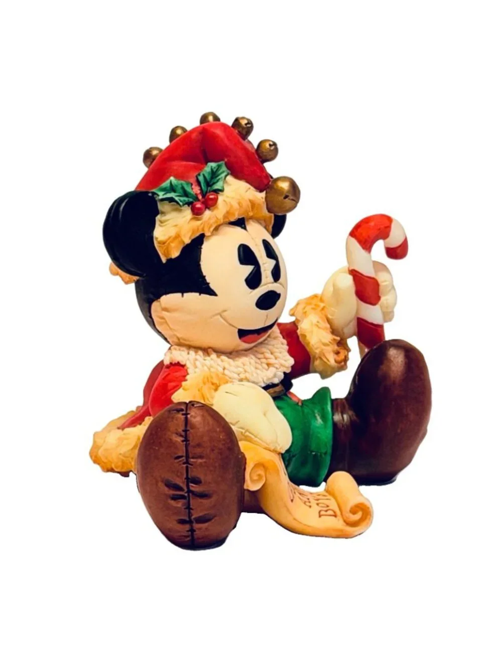 Mickey as Rag Doll Santa Disney Enesco 3.5